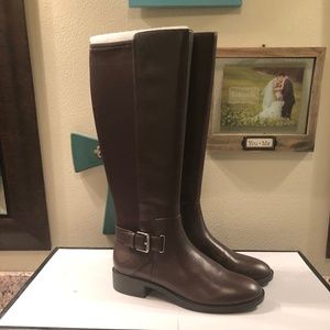 Nine West Brown Senior Flat Boot